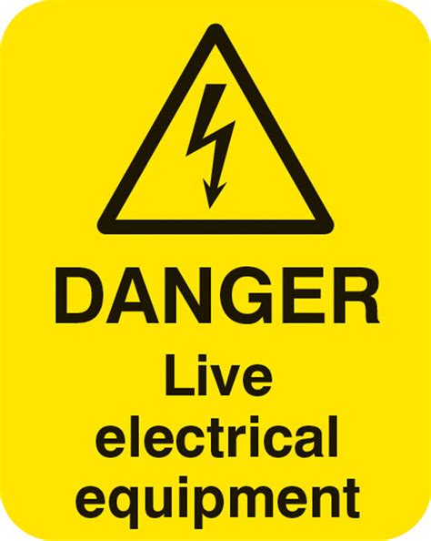 electrical box warning labels|danger electrical equipment sign.